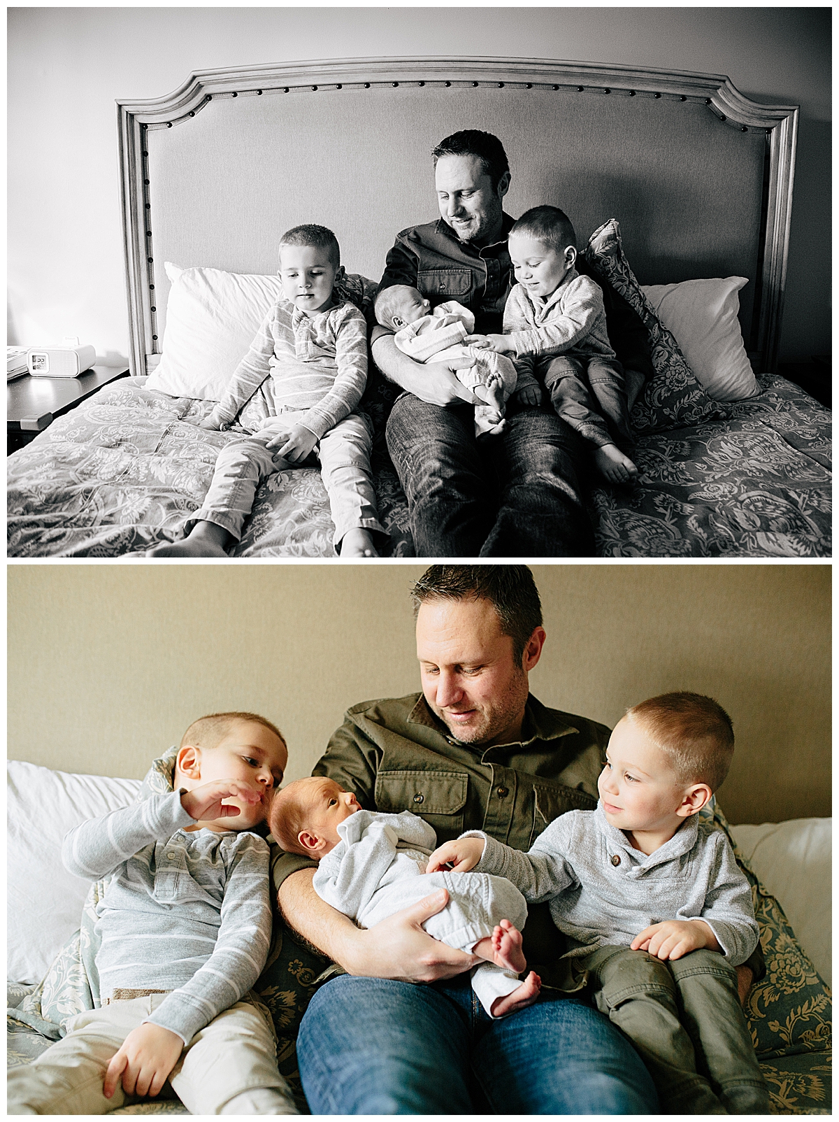 Bethesda at-home newborn session with the Sullivan family