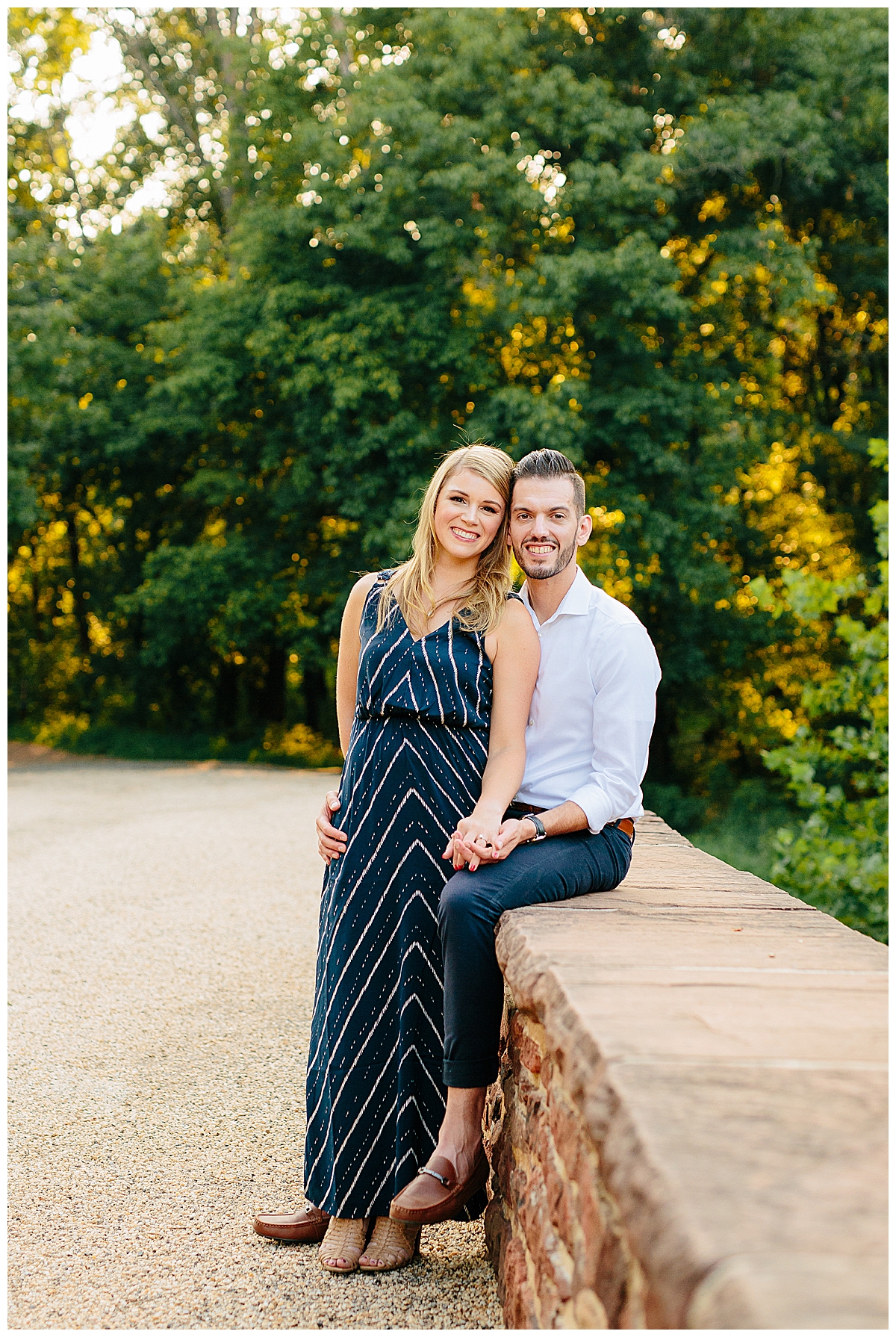 Aly & Justin's Manassas Battlefield summer engagement session with Seana Shuchart Photography