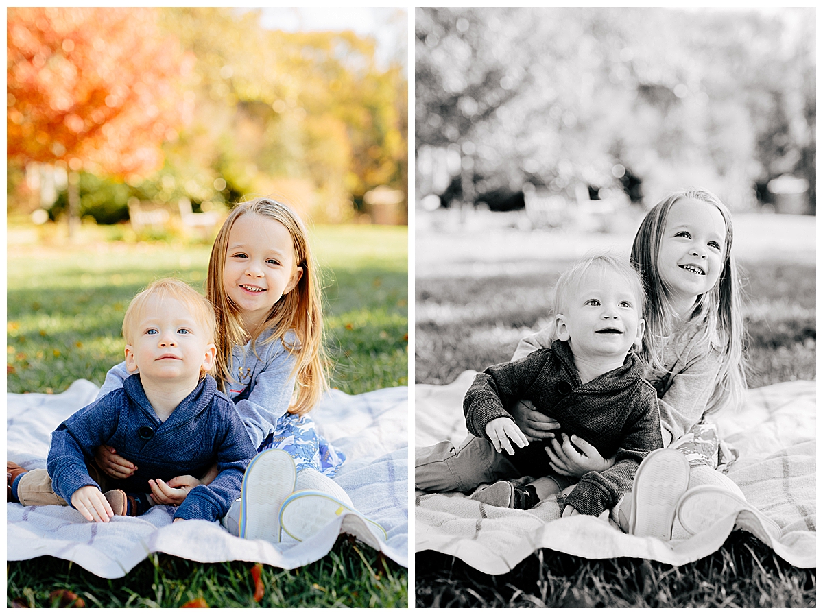 Green Spring Gardens Alexandria fall family session with Seana Shuchart Photography