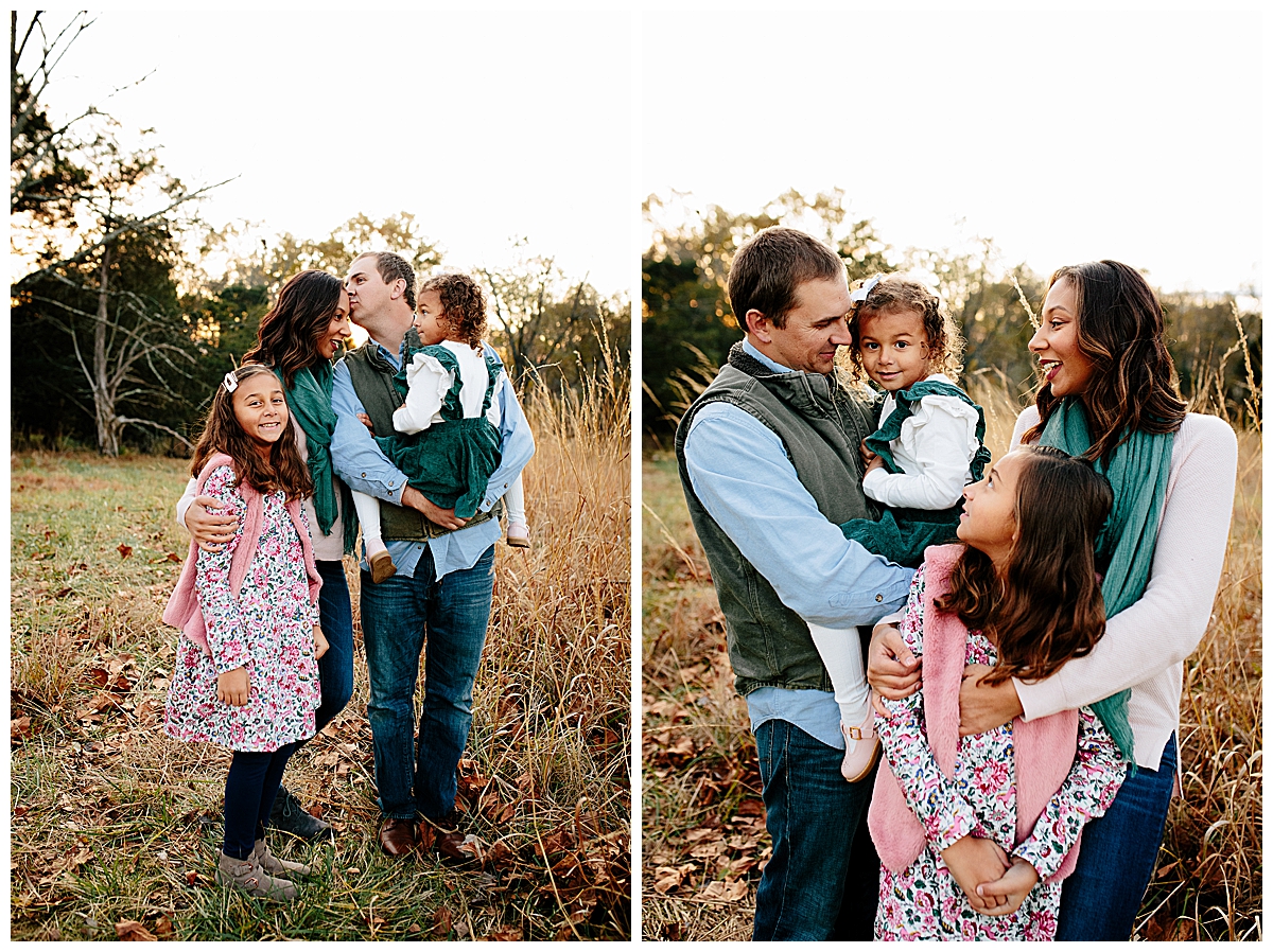 The Burns Family fall portrait session at the Manassas Battlefield with Seana Shuchart Photography