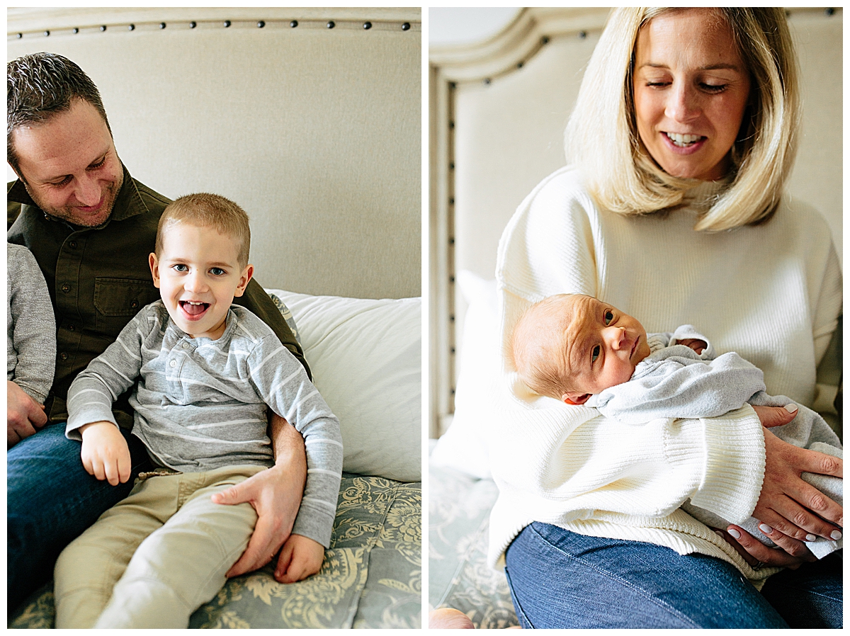 Bethesda at-home newborn session with the Sullivan family