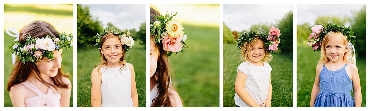 Wollam Gardens Flower crowns with Seana Shuchart Photography