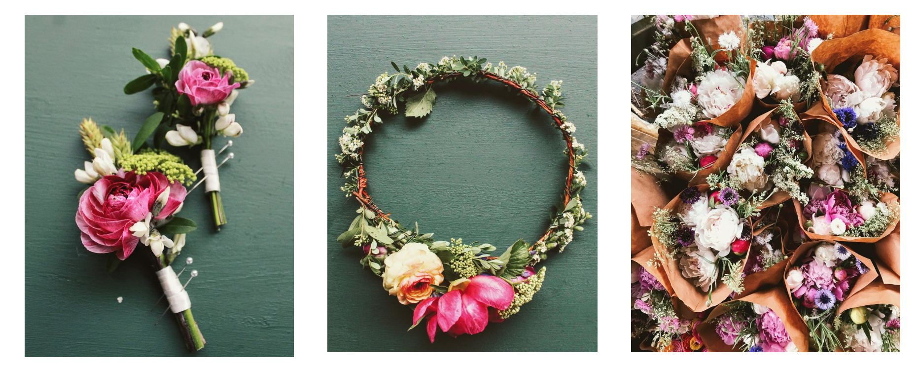 Wollam Gardens handmade Flower Crown Orders with Seana Shuchart Photography sessions