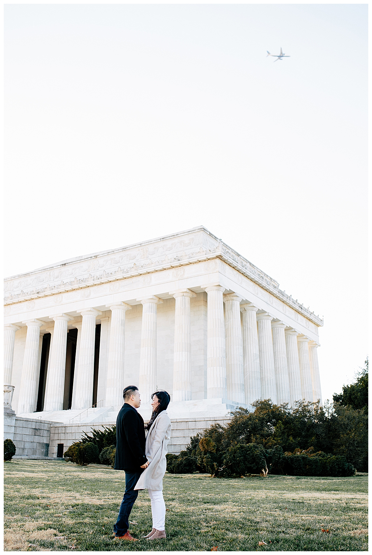 DC Mall Winter Engagement Session