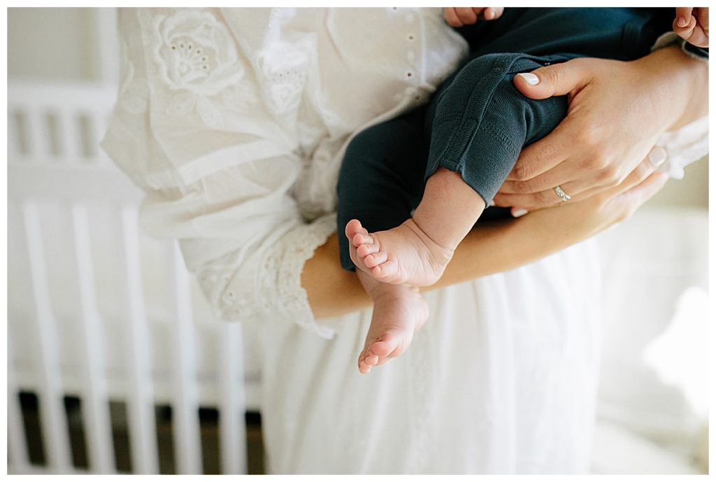 DC lifestyle at-home newborn session